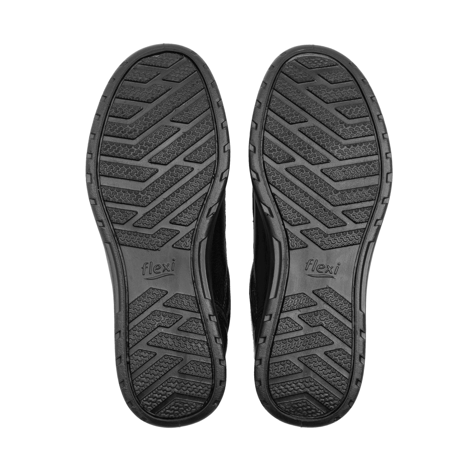 102015 NEGRO FLEXI CALZADO DAMA CHOCLO CASUAL