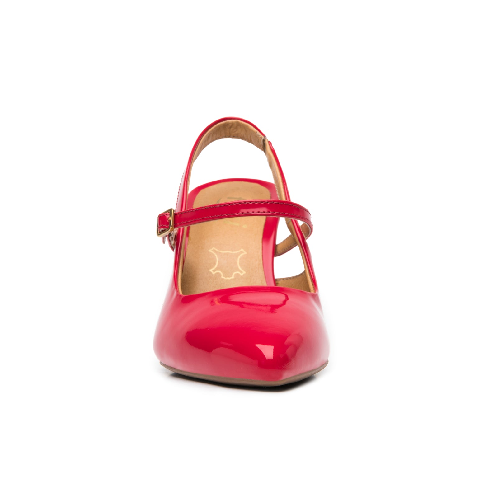 104519 ROJO FLEXI CALZADO DAMA ZAPATILLA SEMI