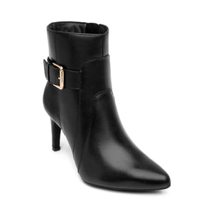 104522 NEGRO FLEXI CALZADO DAMA BOTÍN SEMIVES