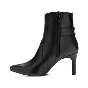 104522 NEGRO FLEXI CALZADO DAMA BOTÍN SEMIVES