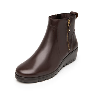 104827 MADERA FLEXI CALZADO DAMA BOTÍN CASUAL