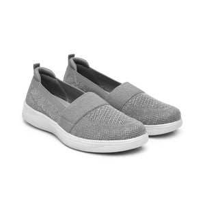 104932 GRIS FLEXI CALZADO DAMA CHOCLO SPORT 1