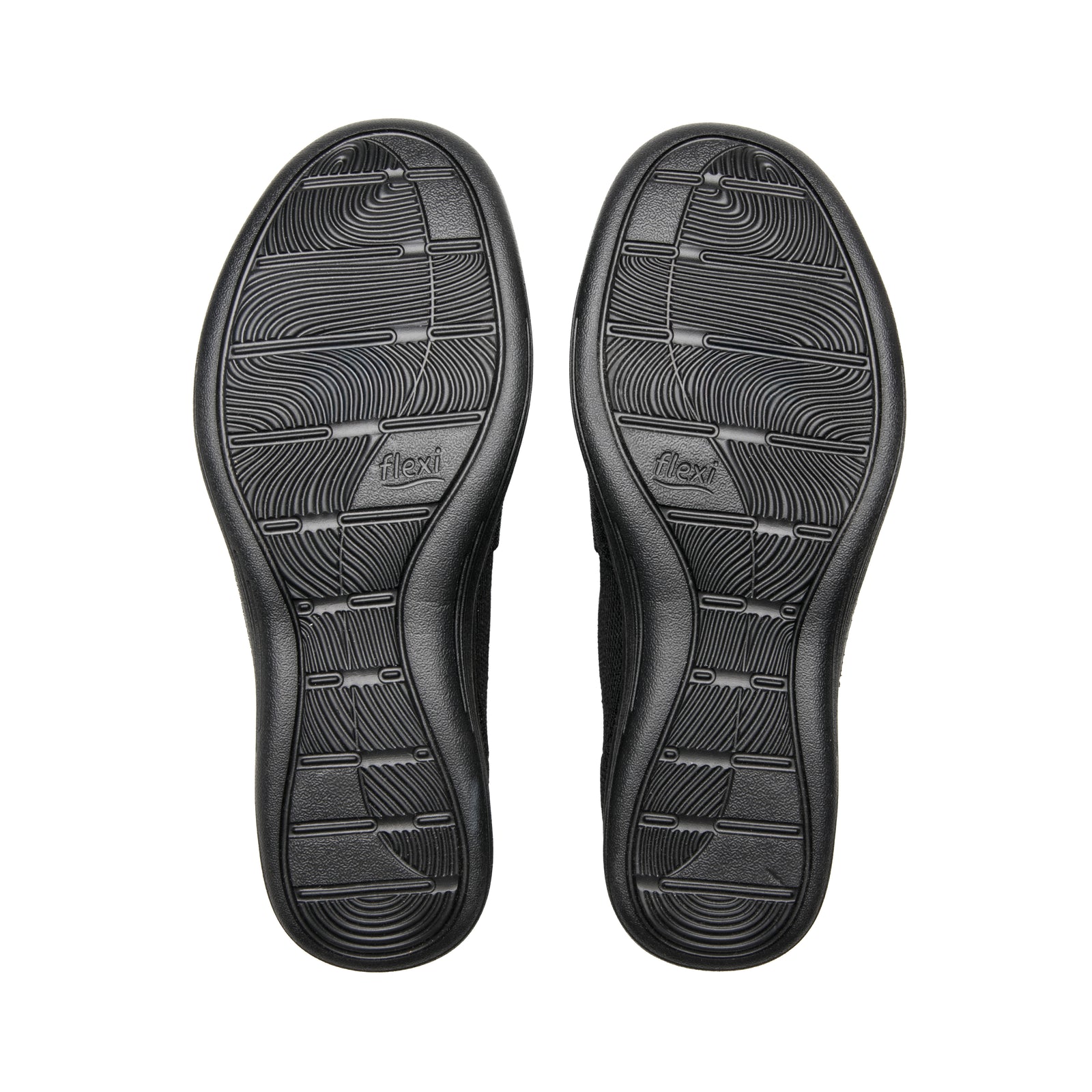 104932 NEGRO FLEXI CALZADO DAMA CHOCLO SPORT