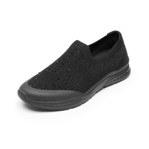 105111 NEGRO FLEXI CALZADO DAMA CHOCLO SPORT