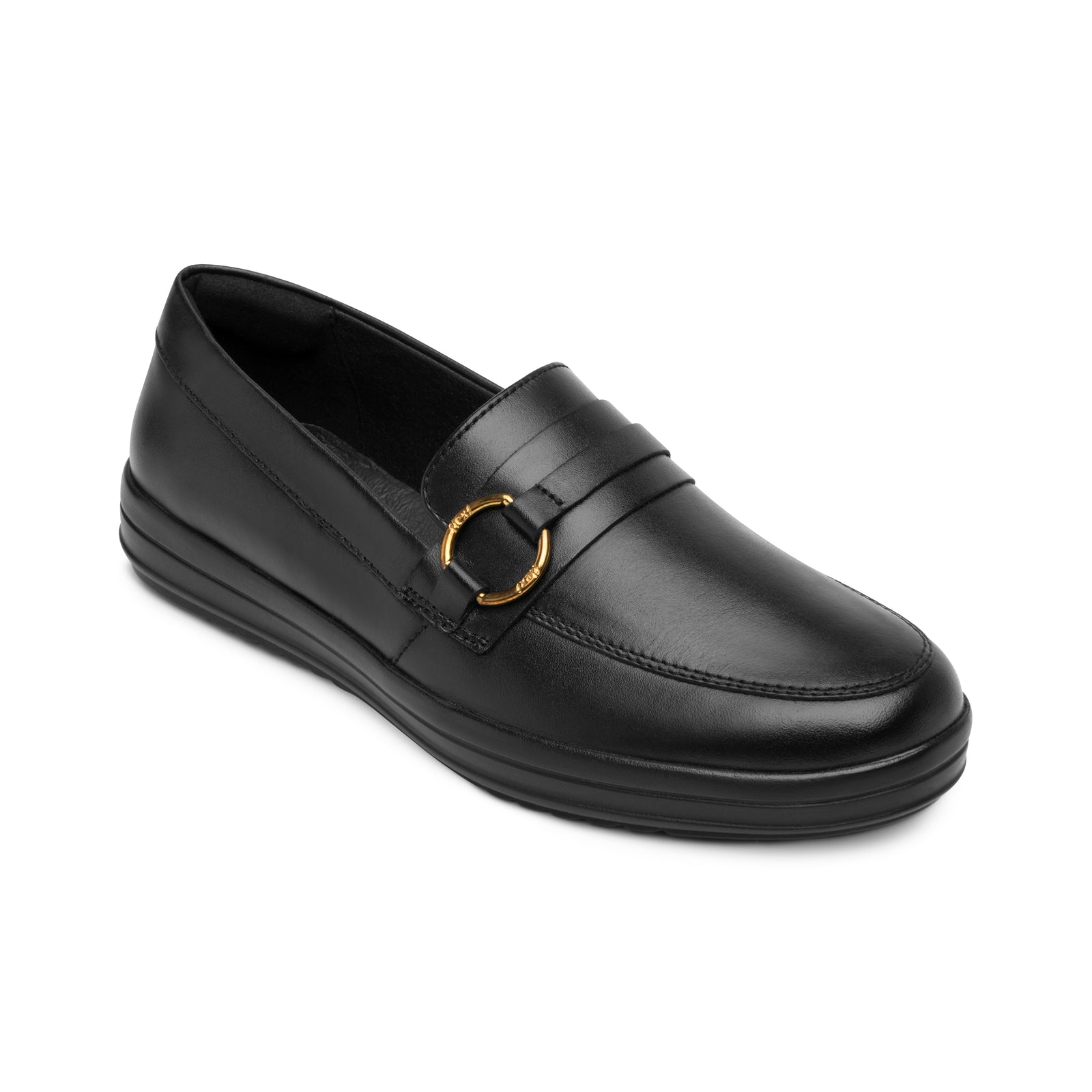 109408 NEGRO FLEXI CALZADO DAMA CHOCLO CASUAL