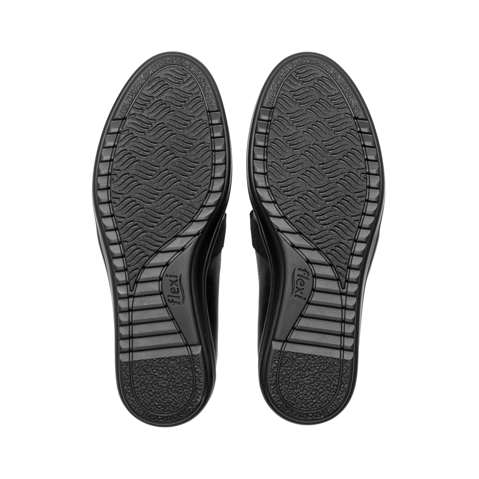 109410 NEGRO FLEXI CALZADO DAMA CHOCLO CASUAL