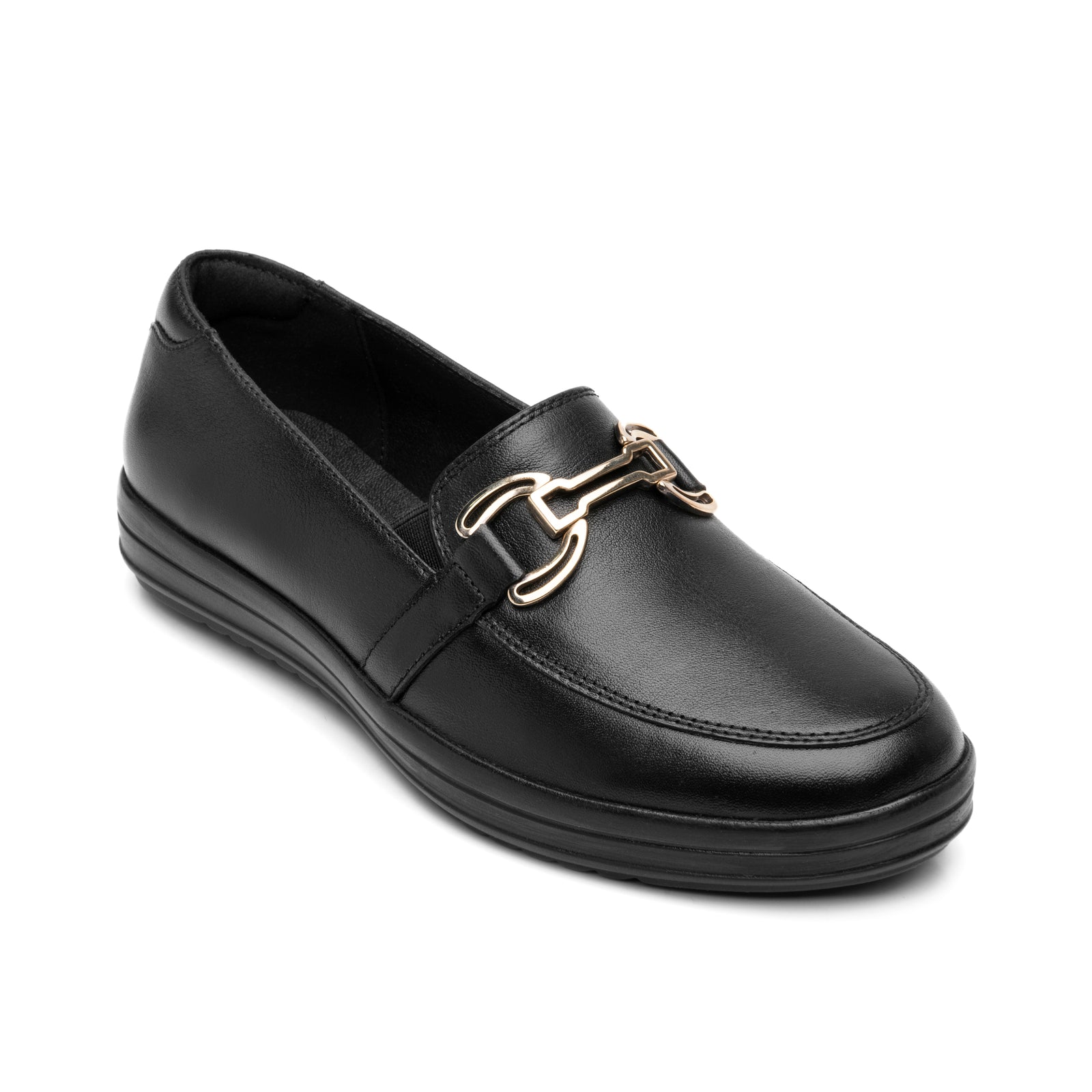 109411 NEGRO FLEXI CALZADO DAMA CHOCLO CASUAL