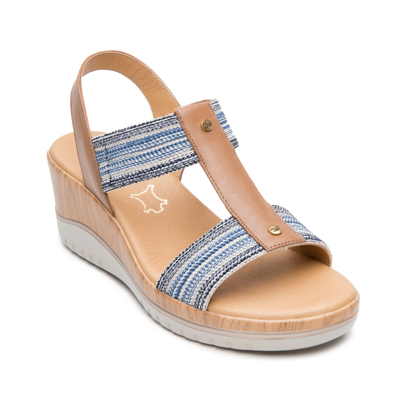 113326 AZUL FLEXI CALZADO DAMA SANDALIA SANDA