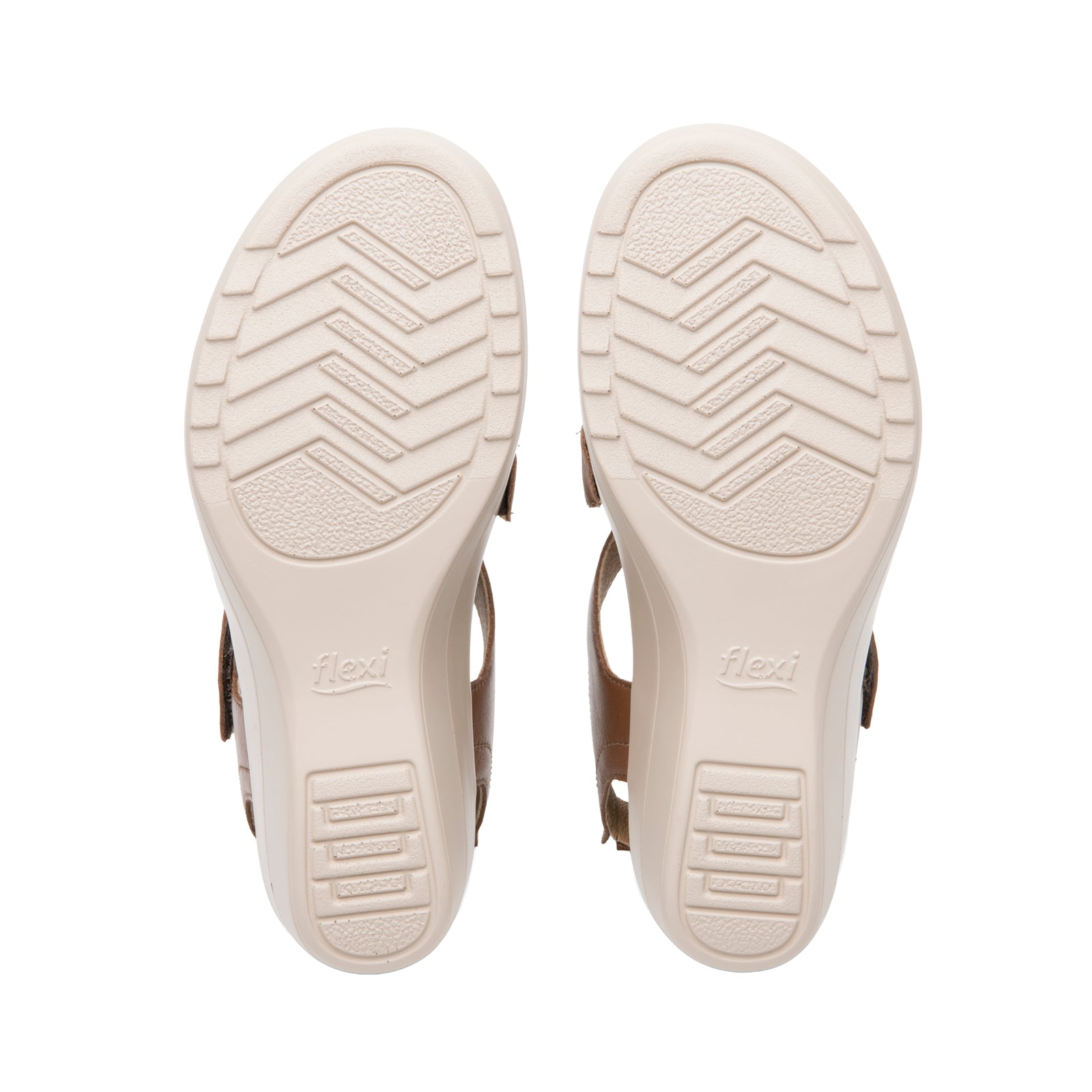 116026 TAN FLEXI CALZADO DAMA SANDALIA SANDAL