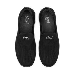 125607 NEGRO FLEXI CALZADO DAMA CHOCLO SPORT