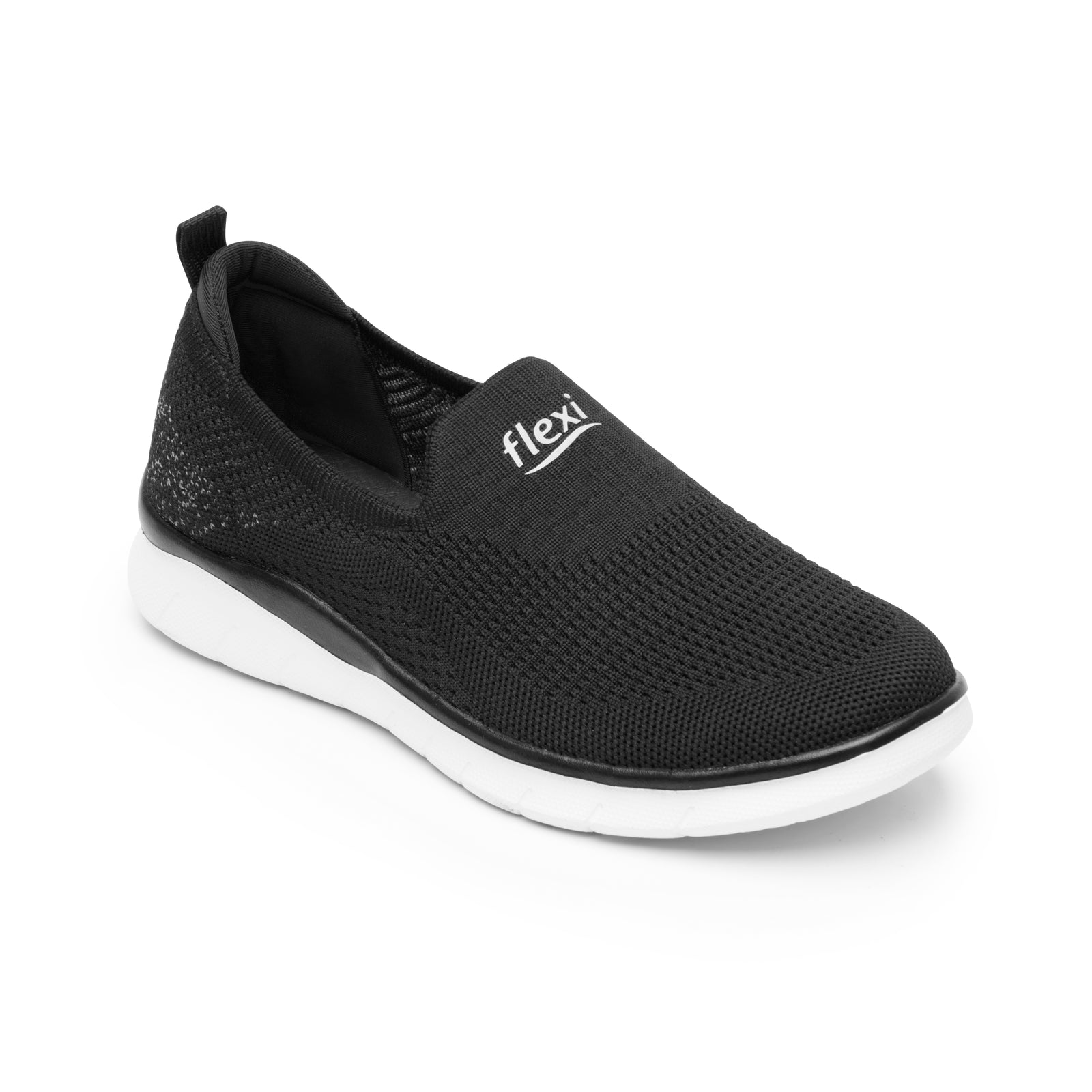 125607 NEGRO FLEXI CALZADO DAMA CHOCLO SPORT