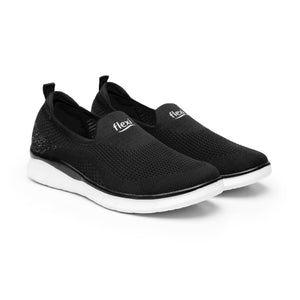 125607 NEGRO FLEXI CALZADO DAMA CHOCLO SPORT