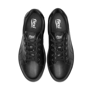 129201 NEGRO FLEXI CALZADO DAMA CHOCLO SPORT