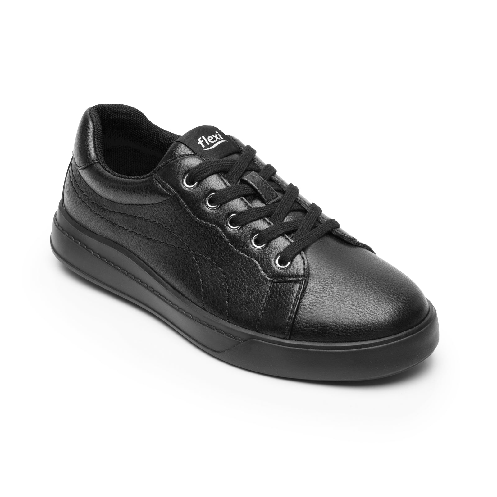 129201 NEGRO FLEXI CALZADO DAMA CHOCLO SPORT