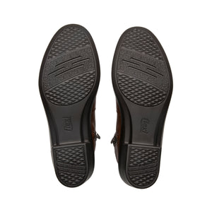 130008 DARK TAN FLEXI CALZADO DAMA BOTÍN CASU