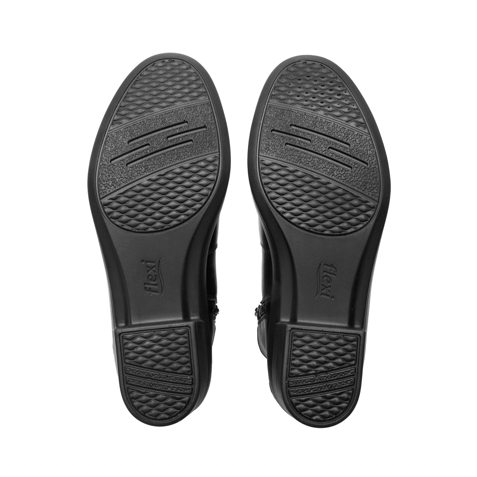 130008 NEGRO FLEXI CALZADO DAMA BOTÍN CASUAL