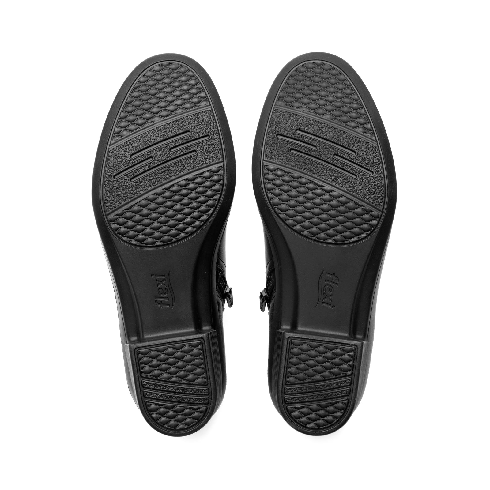 130009 NEGRO FLEXI CALZADO DAMA BOTÍN CASUAL