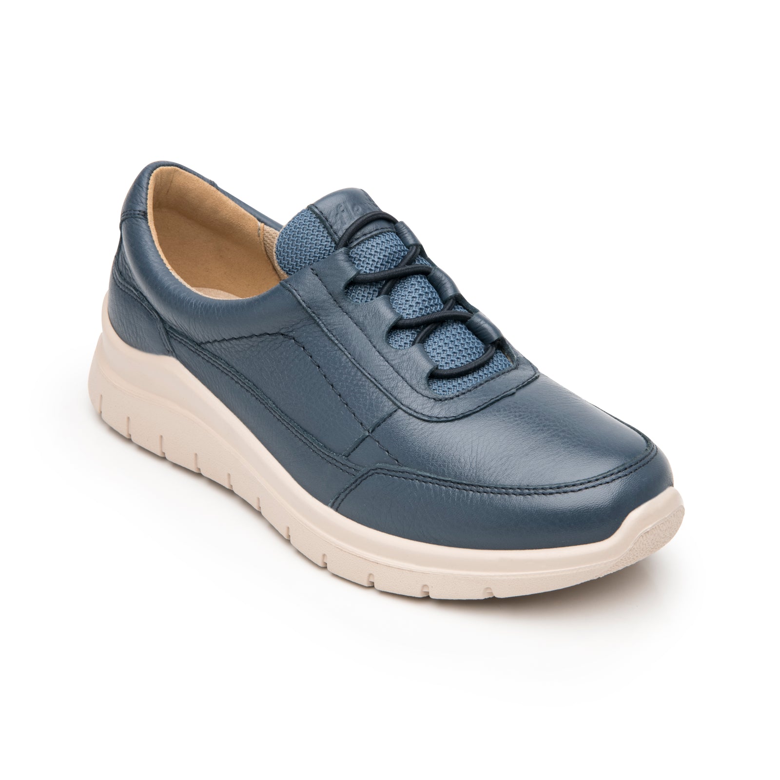 130201 AZUL FLEXI CALZADO DAMA CHOCLO CASUAL