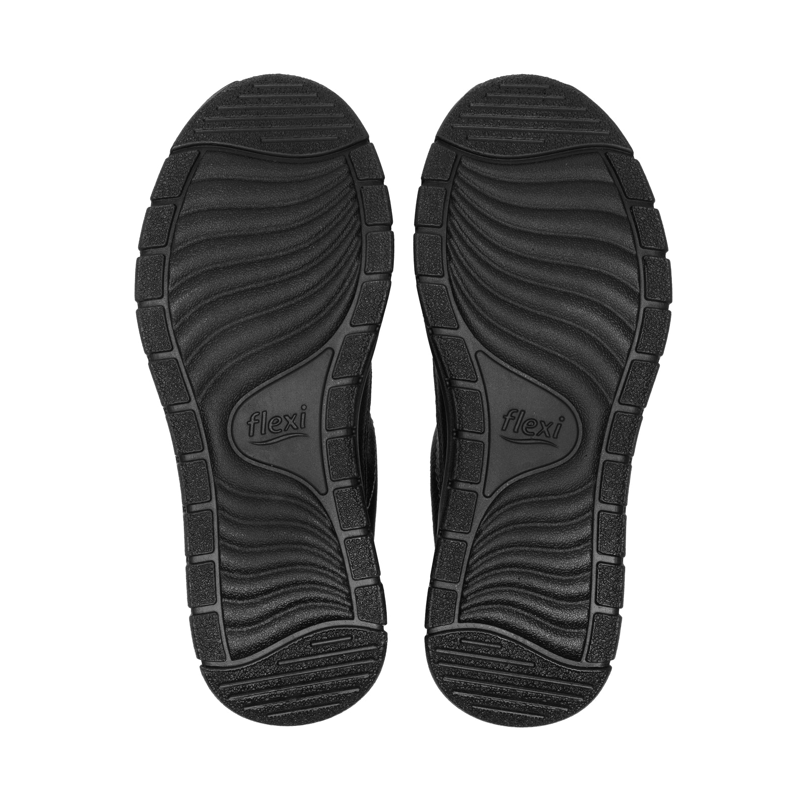 130201 NEGRO FLEXI CALZADO DAMA CHOCLO CASUAL