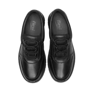 130201 NEGRO FLEXI CALZADO DAMA CHOCLO CASUAL