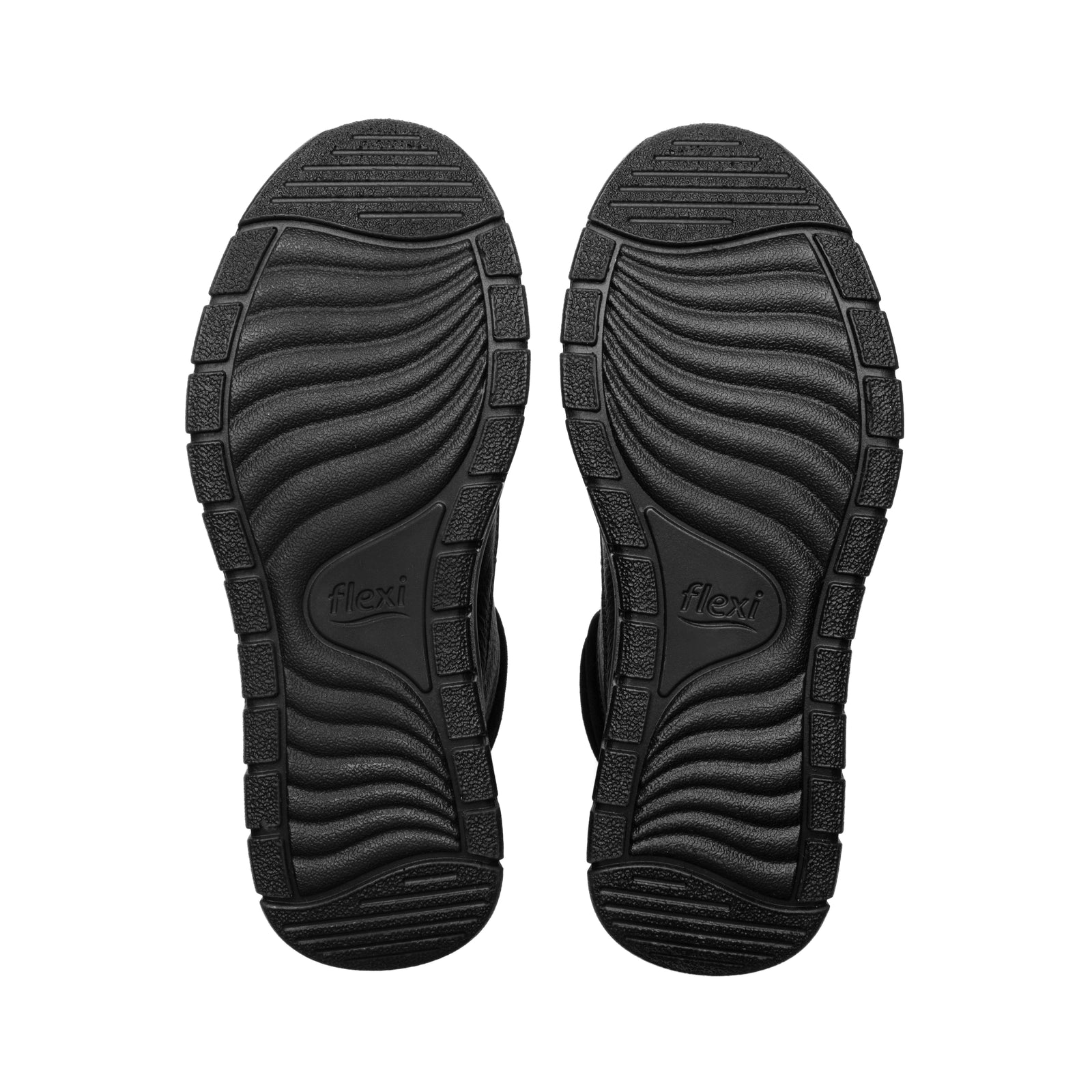 130207 NEGRO FLEXI CALZADO DAMA BOTÍN CASUAL