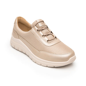 130208 DORADO FLEXI CALZADO DAMA CHOCLO CASUA