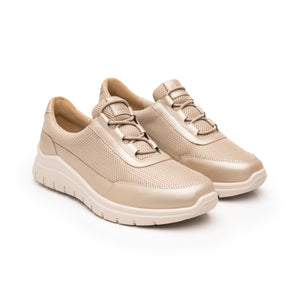 130208 DORADO FLEXI CALZADO DAMA CHOCLO CASUA