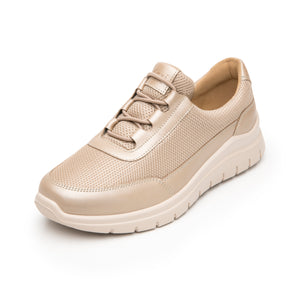 130208 DORADO FLEXI CALZADO DAMA CHOCLO CASUA