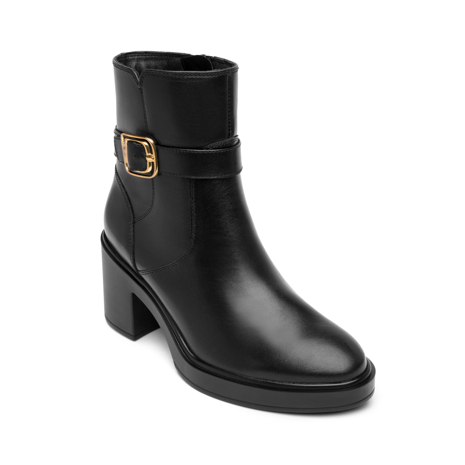 130308 NEGRO FLEXI CALZADO DAMA BOTÍN CASUAL