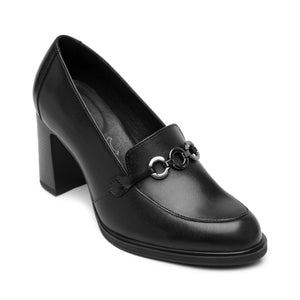 130605 NEGRO FLEXI CALZADO DAMA CHOCLO SEMIVE