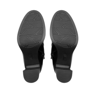 130606 NEGRO FLEXI CALZADO DAMA BOTÍN SEMIVES