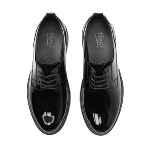 131901 NEGRO FLEXI CALZADO DAMA CHOCLO CASUAL