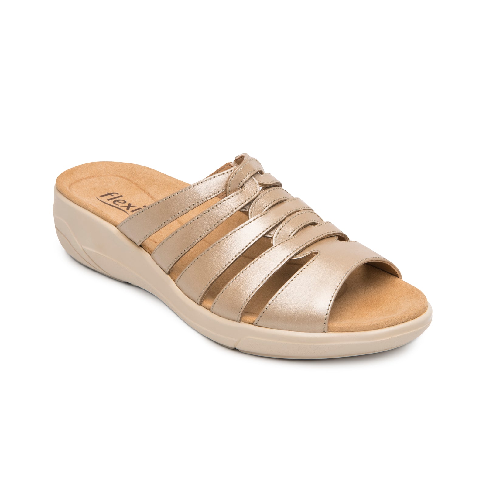 133701 TAUPE FLEXI CALZADO DAMA SANDALIA SAND