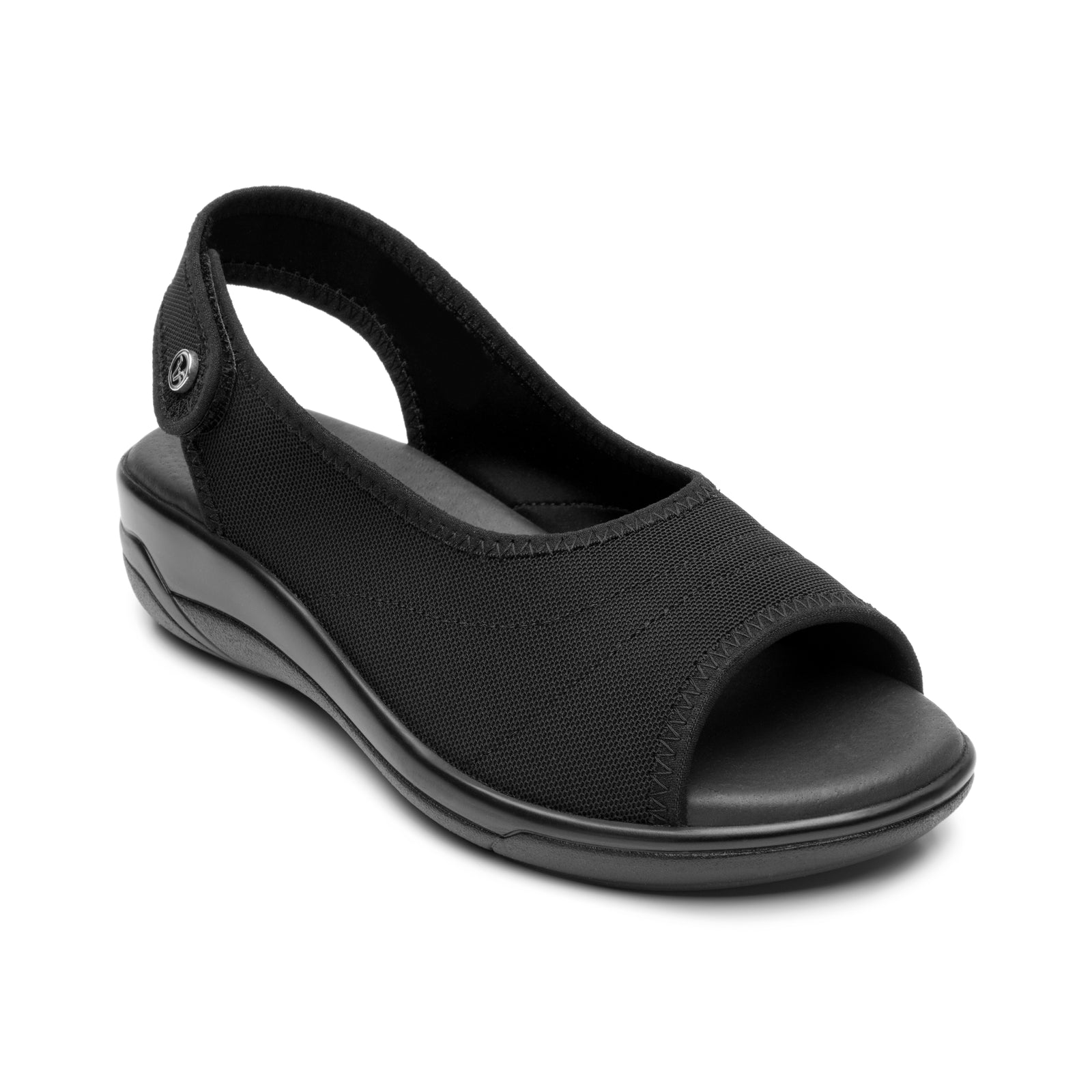 133706 NEGRO FLEXI CALZADO DAMA SANDALIA SAND