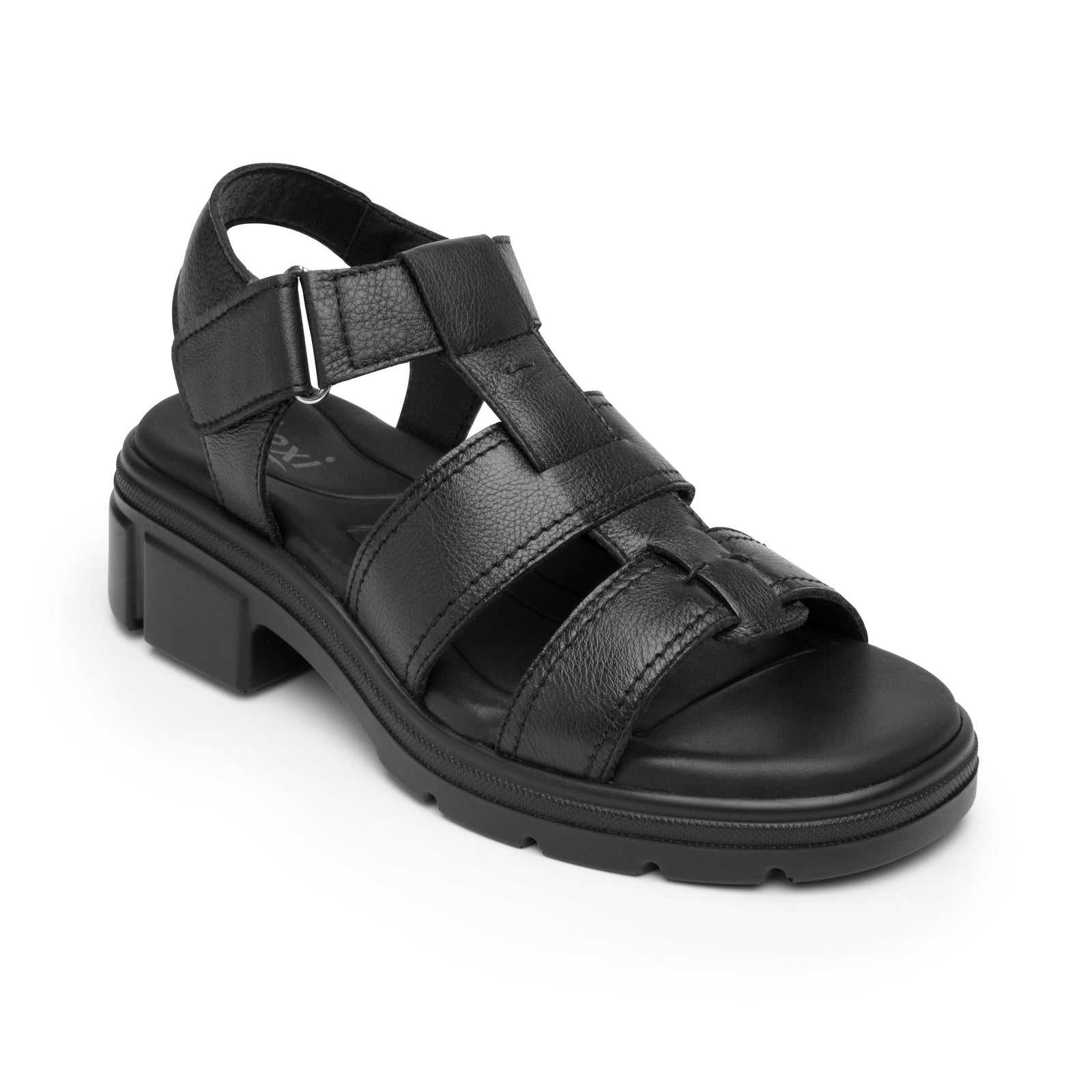 133806 NEGRO FLEXI CALZADO DAMA SANDALIA SAND