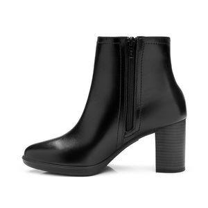 133906 NEGRO FLEXI CALZADO DAMA BOTÍN SEMIVES