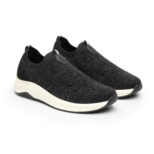 134101 NEGRO FLEXI CALZADO DAMA CHOCLO SPORT