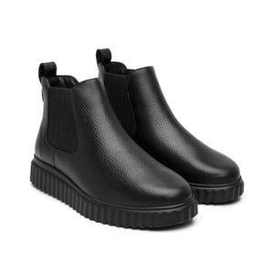 134704 NEGRO FLEXI CALZADO DAMA BOTÍN CASUAL