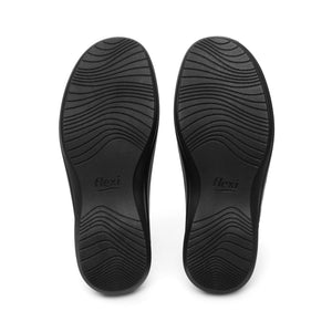 134801 NEGRO FLEXI CALZADO DAMA CHOCLO CASUAL