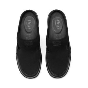 134801 NEGRO FLEXI CALZADO DAMA CHOCLO CASUAL