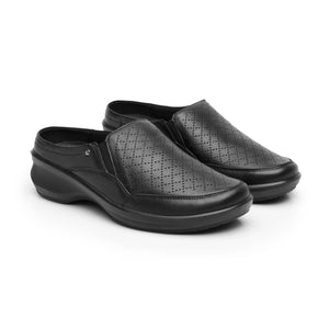 134803 NEGRO FLEXI CALZADO DAMA CHOCLO CASUAL