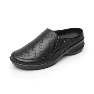 134803 NEGRO FLEXI CALZADO DAMA CHOCLO CASUAL