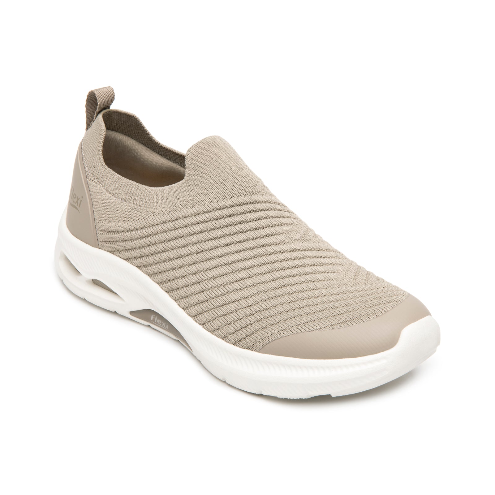 135203 BEIGE FLEXI CALZADO DAMA CHOCLO SPORT