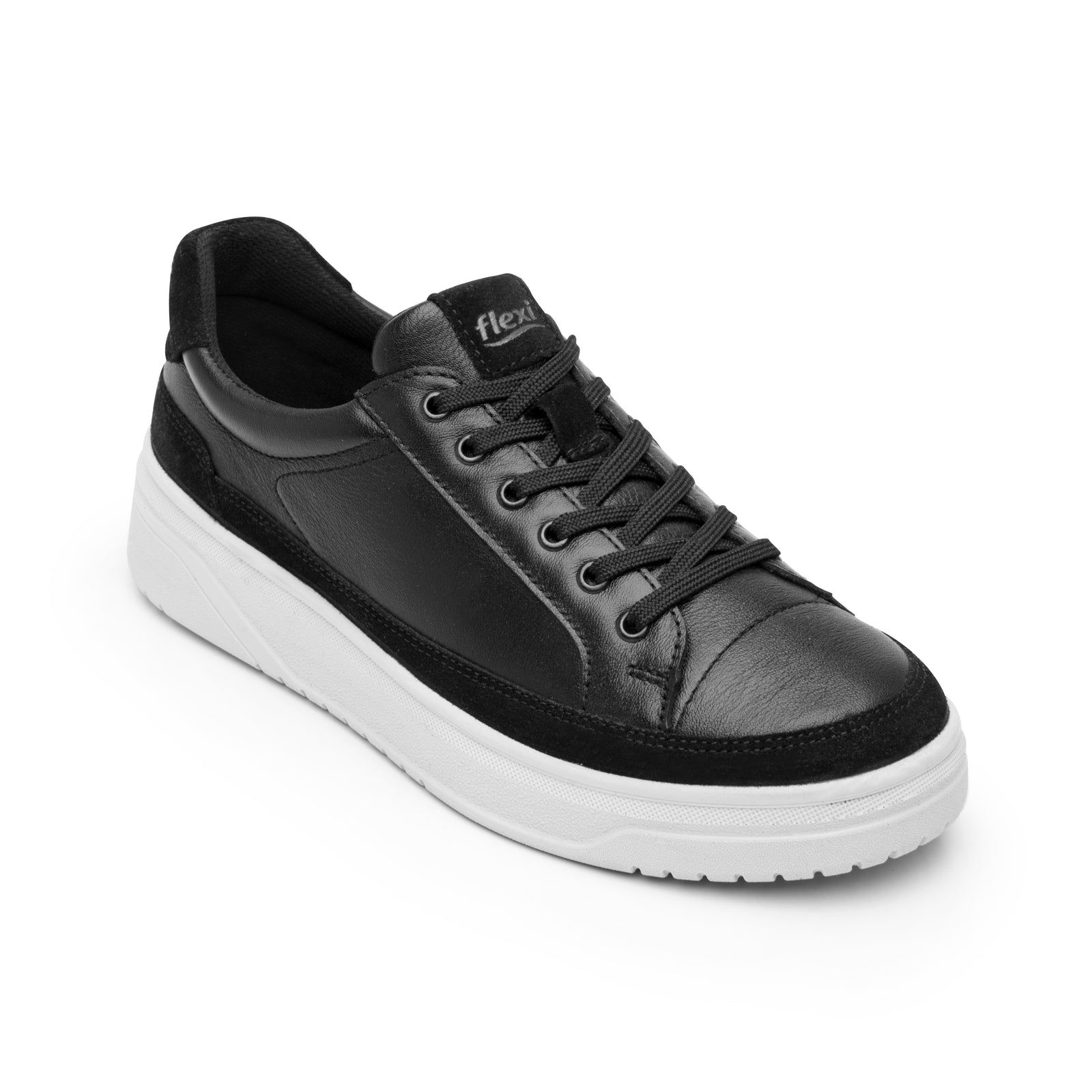 136602 NEGRO FLEXI CALZADO DAMA CHOCLO SPORT