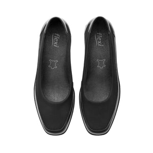 136702 NEGRO FLEXI CALZADO DAMA CHOCLO SEMIVE