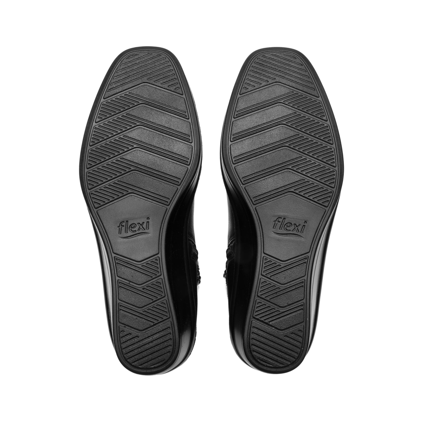 136705 NEGRO FLEXI CALZADO DAMA BOTÍN SEMIVES