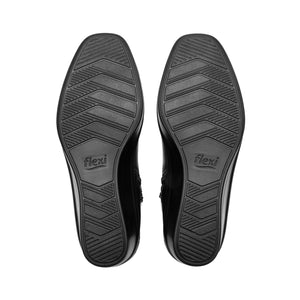 136705 NEGRO FLEXI CALZADO DAMA BOTÍN SEMIVES