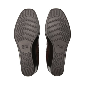 136706 CAFE FLEXI CALZADO DAMA BOTA SEMIVESTI