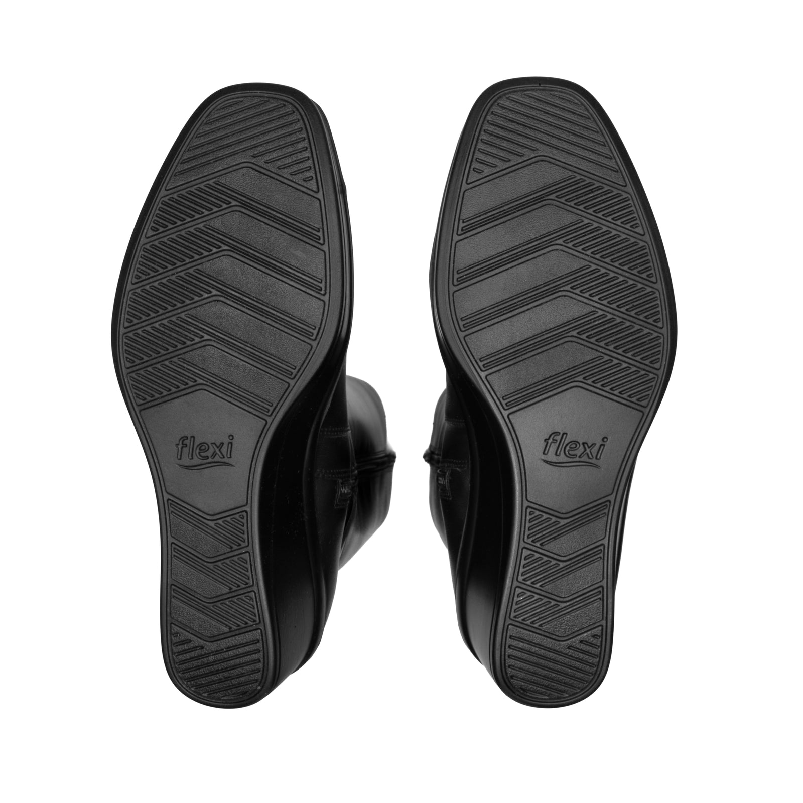 136706 NEGRO FLEXI CALZADO DAMA BOTA SEMIVEST