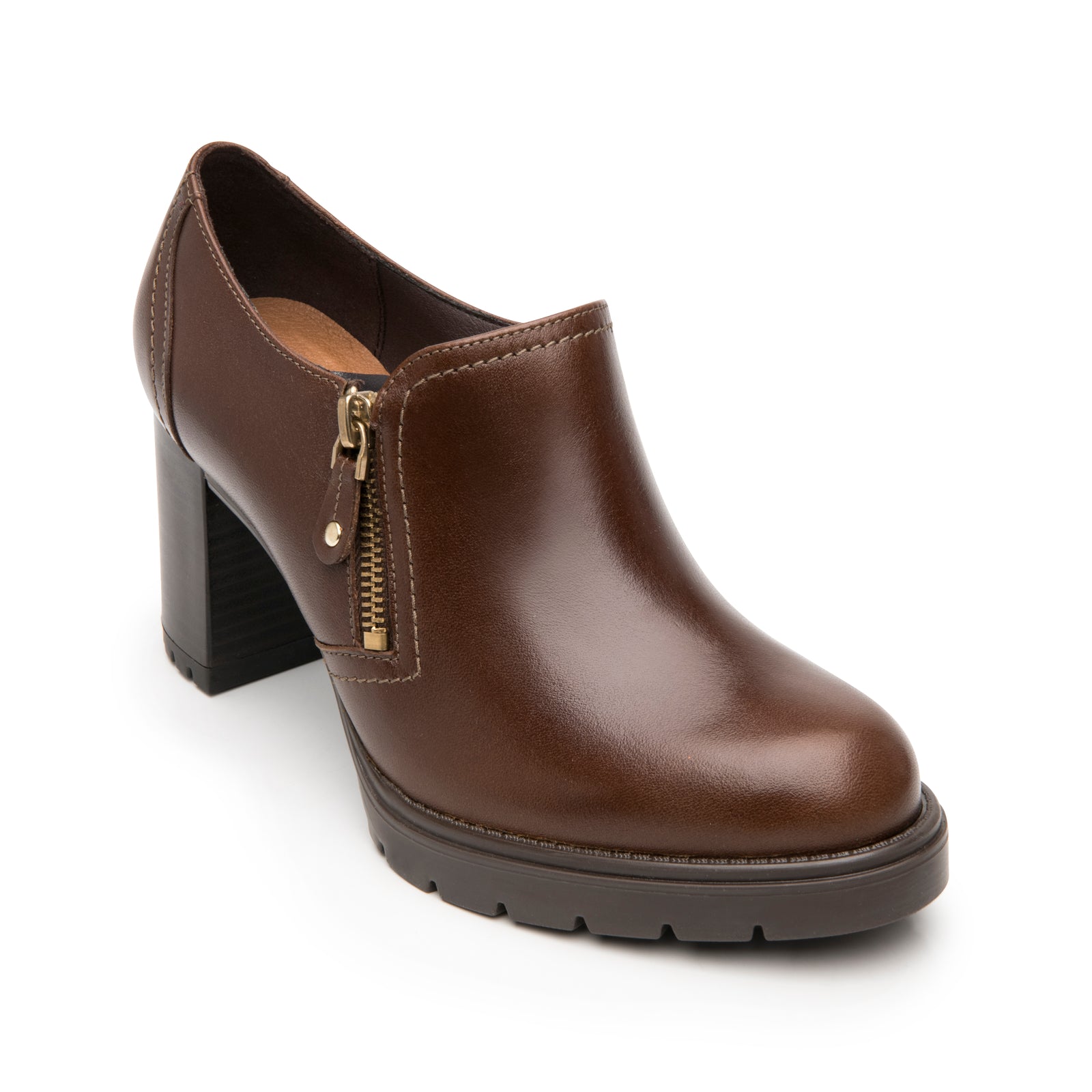 137102 DARK TAN FLEXI CALZADO DAMA CHOCLO CAS